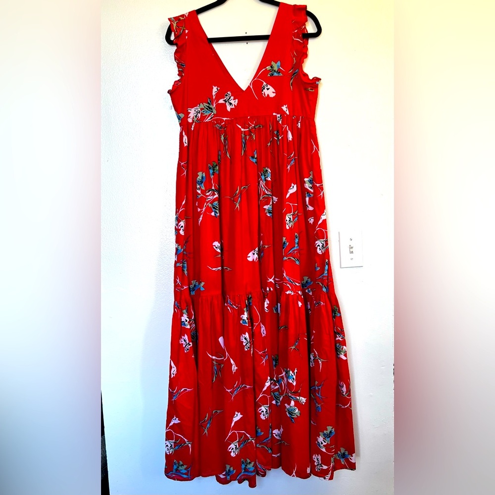 Pepe Jeans Floral Maxi Dress